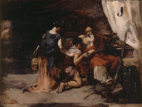 Sorolla y Bastida Joaquin La bendicion de Isaac