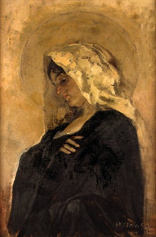 Sorolla y Bastida Joaquin La Virgen Maria