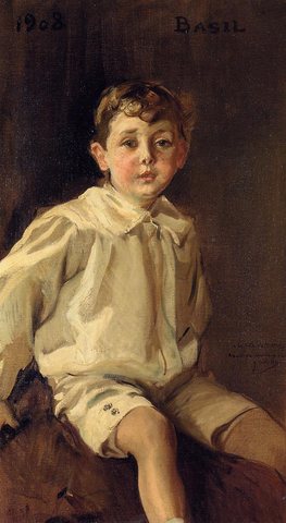 Sorolla y Bastida Joaquin Portrait of Basel Mundy