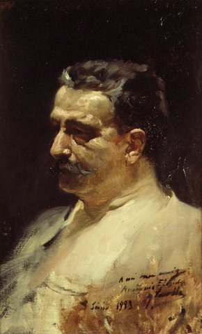 Sorolla y Bastida Joaquin Retrato de Antonio Elegido