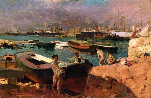 Sorolla y Bastida Joaquin Valencia-s Port