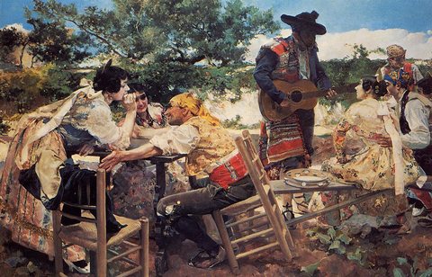 Sorolla y Bastida Joaquin Valencian Scene