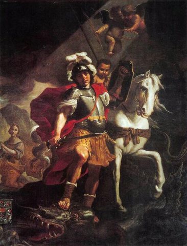 St George Victorious Over The Dragon