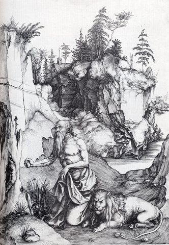 St Jerome Penitent In The Wilderness