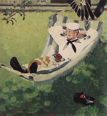 Study for home on Leave