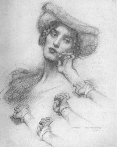 Study for -Rosalind and Orlando