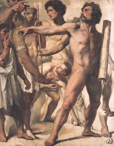 Study for The Martyrdom of St Symphorien