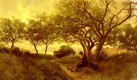 Tanzin Louis View Of Paris From Meudon