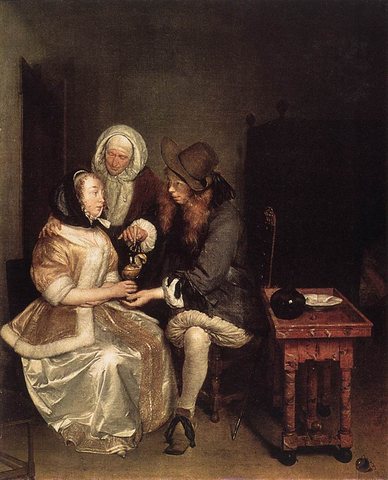 TERBORCH Gerard The Glass Of Lemonade