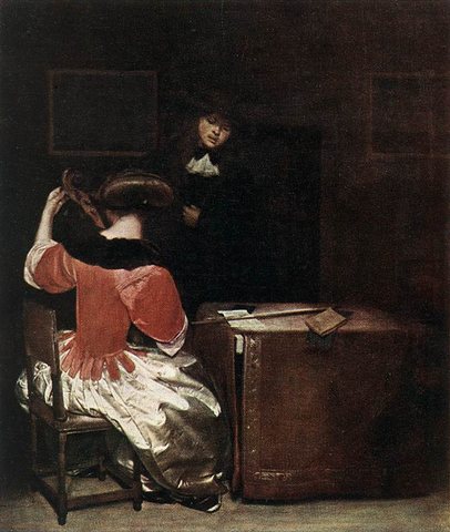 TERBORCH Gerard The Music Lesson
