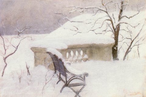 Thaulow Frits In The Elbank, Hamburg