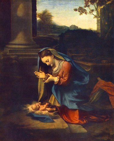 The Adoration Of The Child