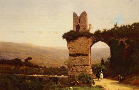 The Commencement of the Galleria aka Rome the Appian Way