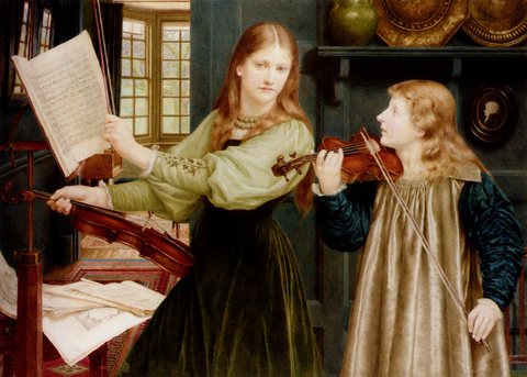 The Duet Portrait Of Alexandra Daughter Of Rev G Kitchin And Winifrid