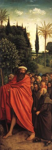 The Ghent Altarpiece Adoration of the Lamb The Holy Pilgrims