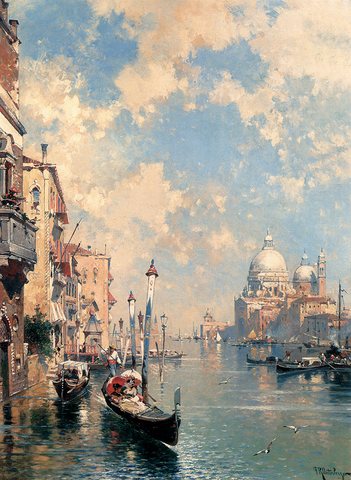 The Grand Canal Venice