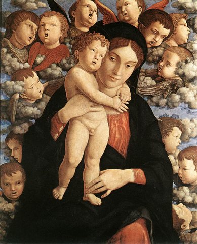 The Madonna of the Cherubim MANTEG