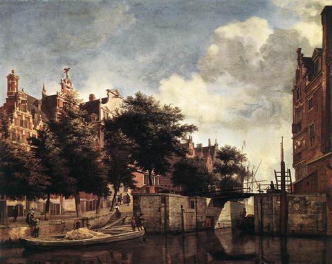 The Martelaarsgracht In Amsterdam