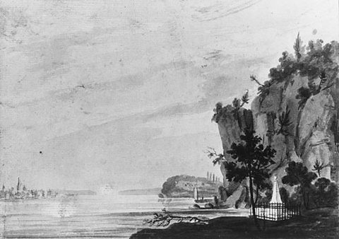 The Monument To Alexander Hamilton At Weehawken