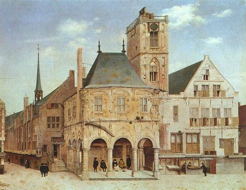 The Old Town Hall In Amsterdam