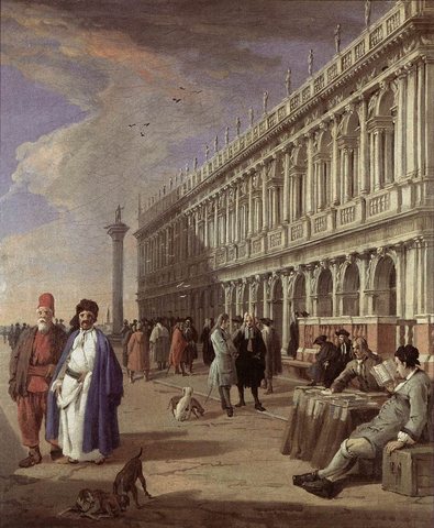 The Piazzetta And The Library