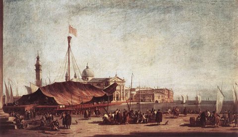 The Piazzetta Looking toward San Giorgio Maggiore