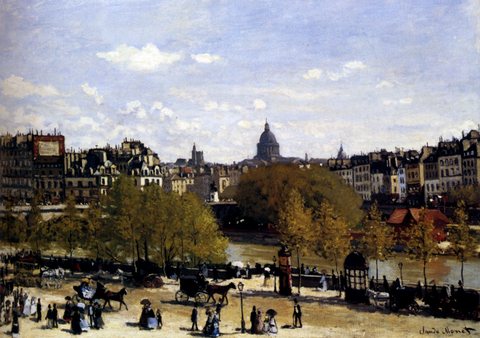 The Quai Du Louvre Paris