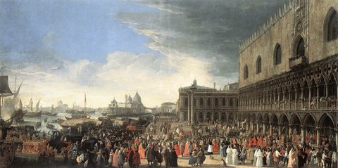 The Reception Of Cardinal Cesar D Estrees