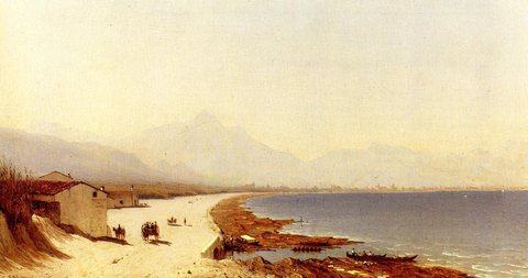 The Road by the Sea Palermo Italy
