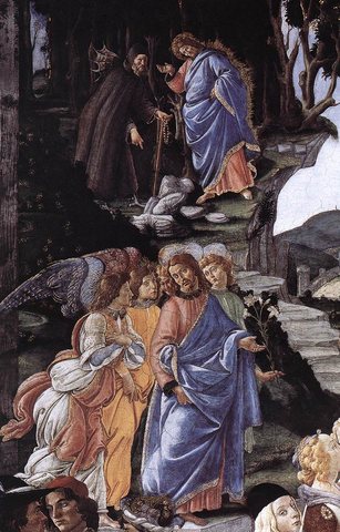 The Temptation of Christ detail