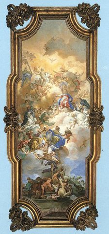 The Trinity The Madonna And St Dominic