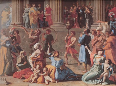 The Triumph of David detail