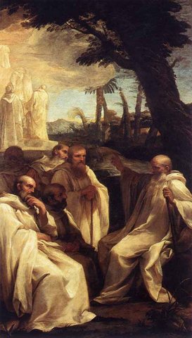 The Vision Of St Romuald SACCHI