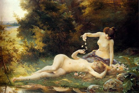 Thivet Antoine Auguste Springtime