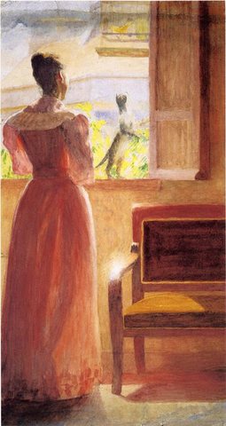 Thomas P Lady by a Window