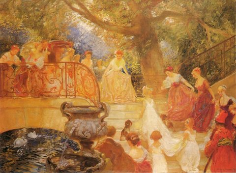 Touche Gaston de la Visit of the Princess Royal