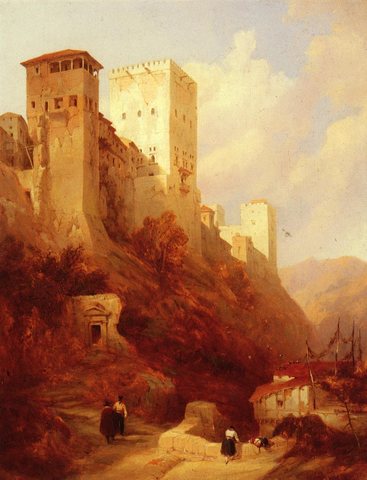 Tower Of Comares, Alhambra, Granada