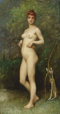 Trouillebert Paul Desire Diana Chasseresse