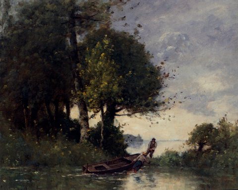 Trouillebert Paul Desire Shoring The Fishing Boat