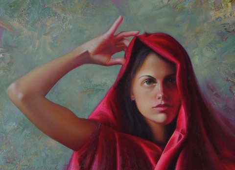 Tyler Timothy Red Scarf