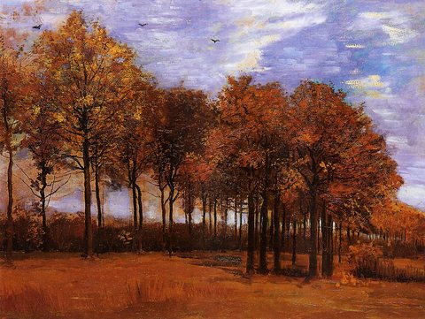 Van Gogh Vincent Autumn Landscape