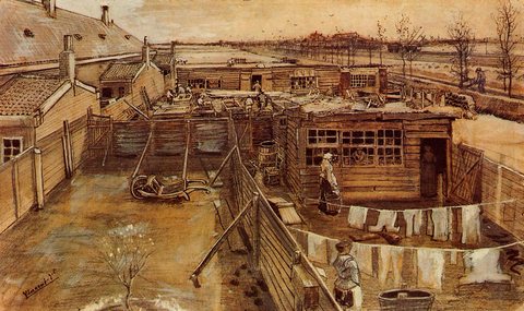 Van Gogh Vincent Carpenter-s Workshop Seen from the Artist-s Studio