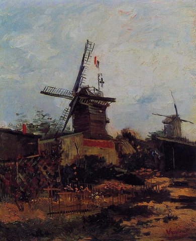 Van Gogh Vincent Le Moulin de Blute Fin