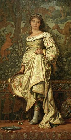 Vedder Elihu Dancing Girl aka La Regina