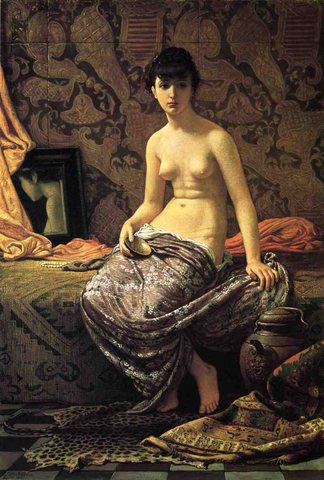 Vedder Elihu Roman Model Posing