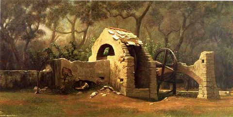 Vedder Elihu The Old Well Bordighera