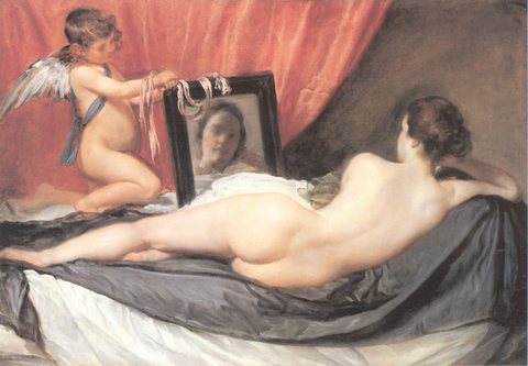 Venus at her Mirror