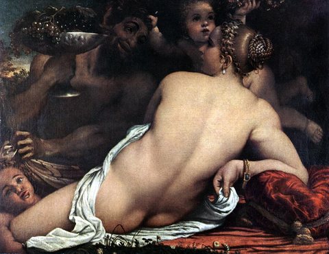 Venus with a Satyr and Cupids WGAVenus