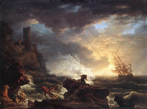 VERNET Claude Joseph Shipwreck