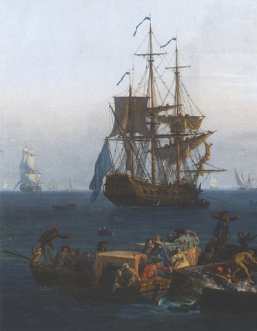 Vernet Joseph bandol detail